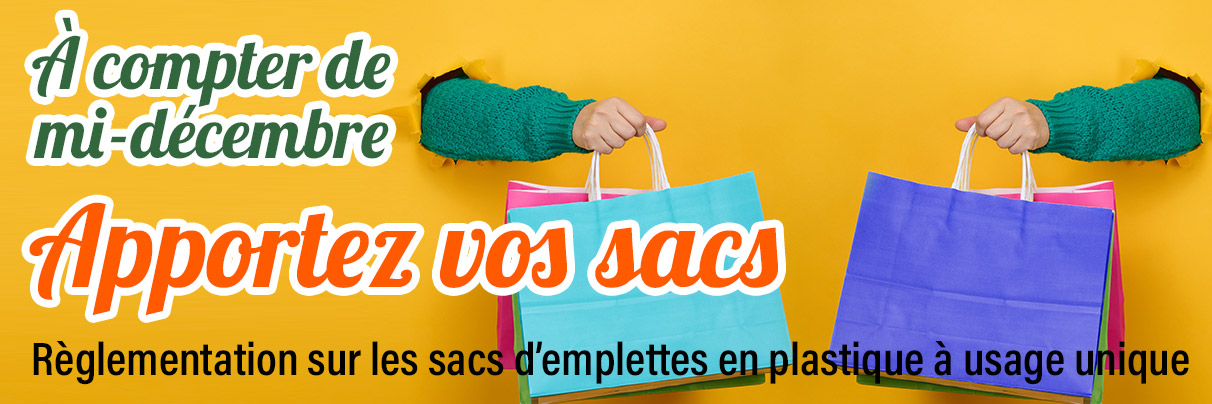 Apportez vos sacs affiche site